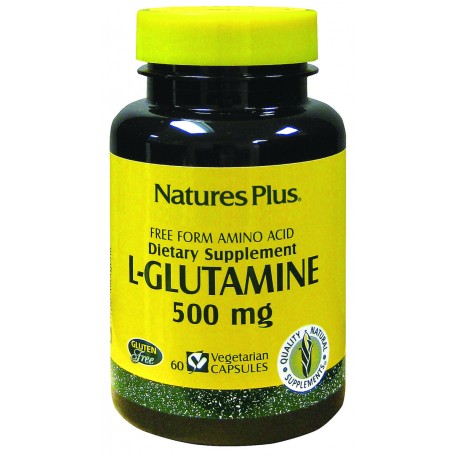 L-GLUTAMINA 500 mg. 60 caps.