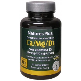 Ca/Mg/D3 + K2 30 comprimidos
